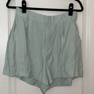 NWT Zara Green Shorts